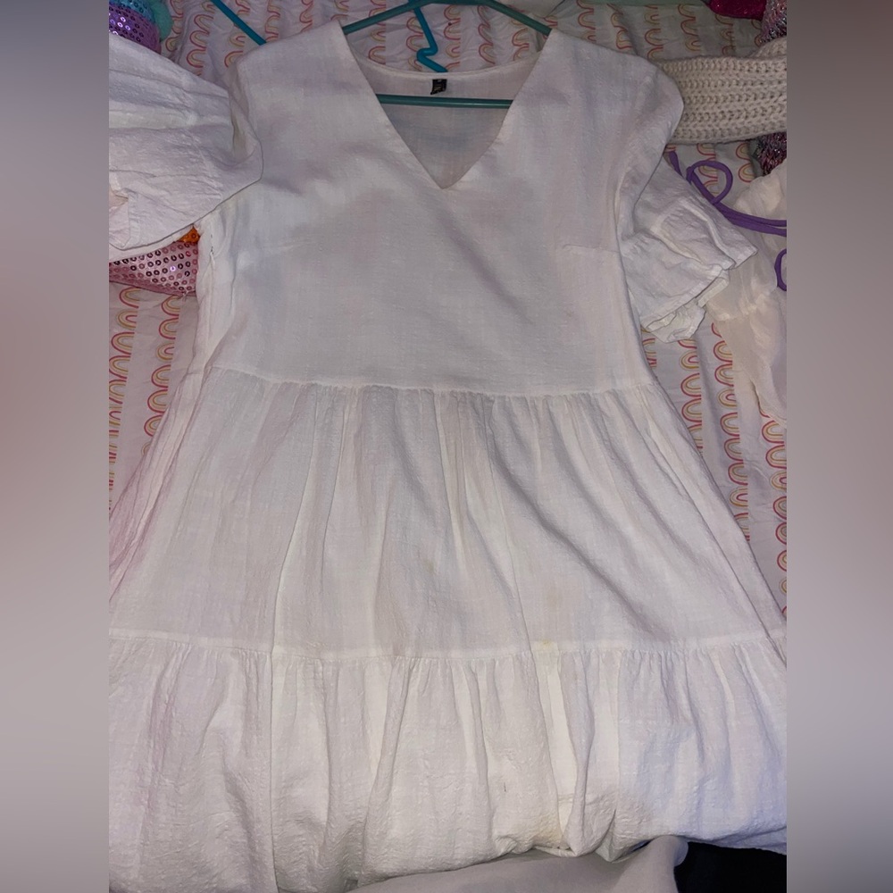 White Fancyinn Dress - Size S